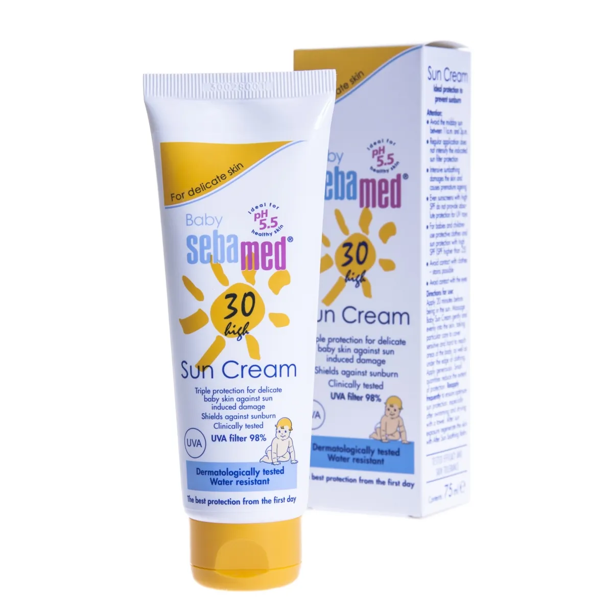 SEBAMED BABY PÄEVITUSKREEM F30 75ML - Tootepilt