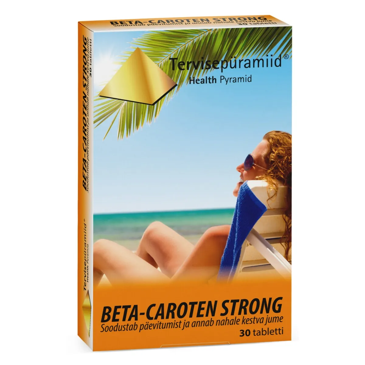 TERVISEPÜRAMIID BETA-CAROTEN STRONG TBL N30 - Tootepilt