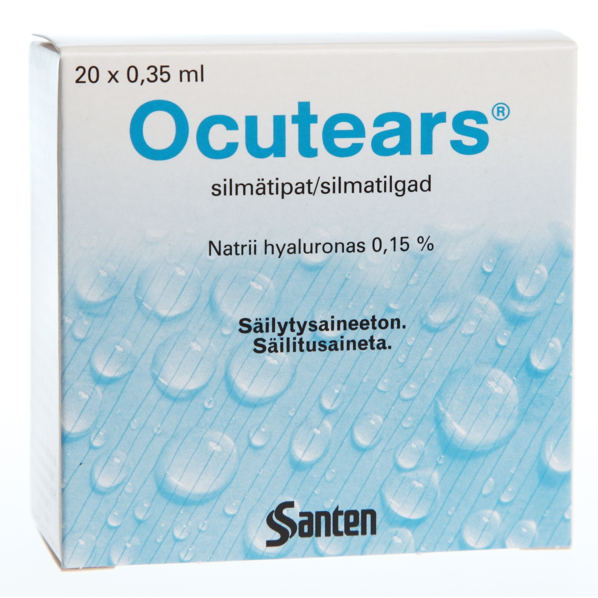 OCUTEARS SILMATILGAD 0,35ML N20 - Tootepilt