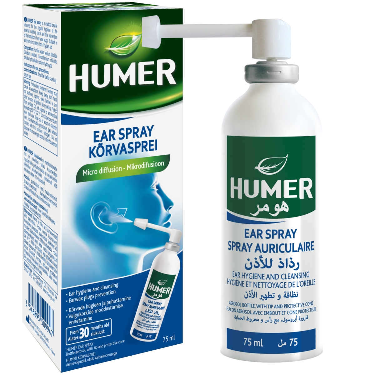 HUMER KÕRVASPREI 75ML - Tootepilt