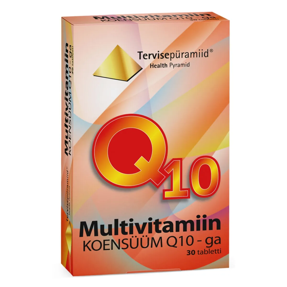 TERVISEPÜRAMIID MULTIVITAMIIN KOENSÜÜM Q10 TBL N30 - Tootepilt