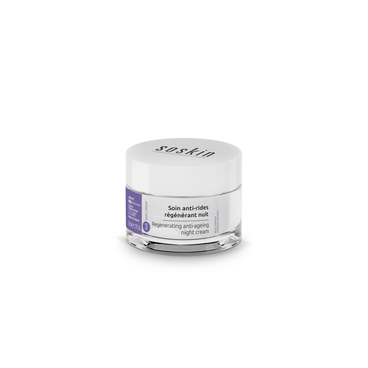 SOSKIN PARIS ÖÖKREEM VANANEMISVASTANE TAASTAV 50ML - Tootepilt