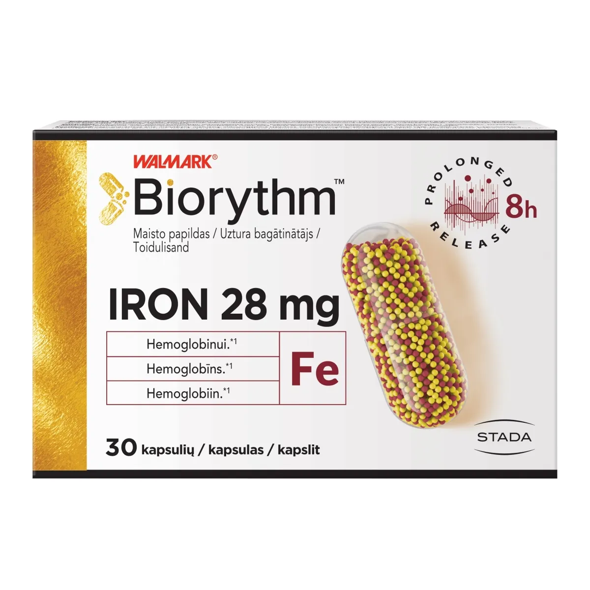 WALMARK BIORYTHM RAUD KAPSLID N30 - Tootepilt