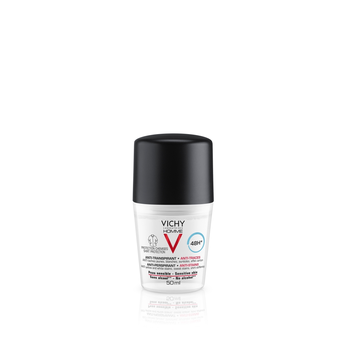 VICHY HOMME ANTIPERSPIRANT ROLL-ON 48H SÄRGI KAITSE 50ML - Tootepilt