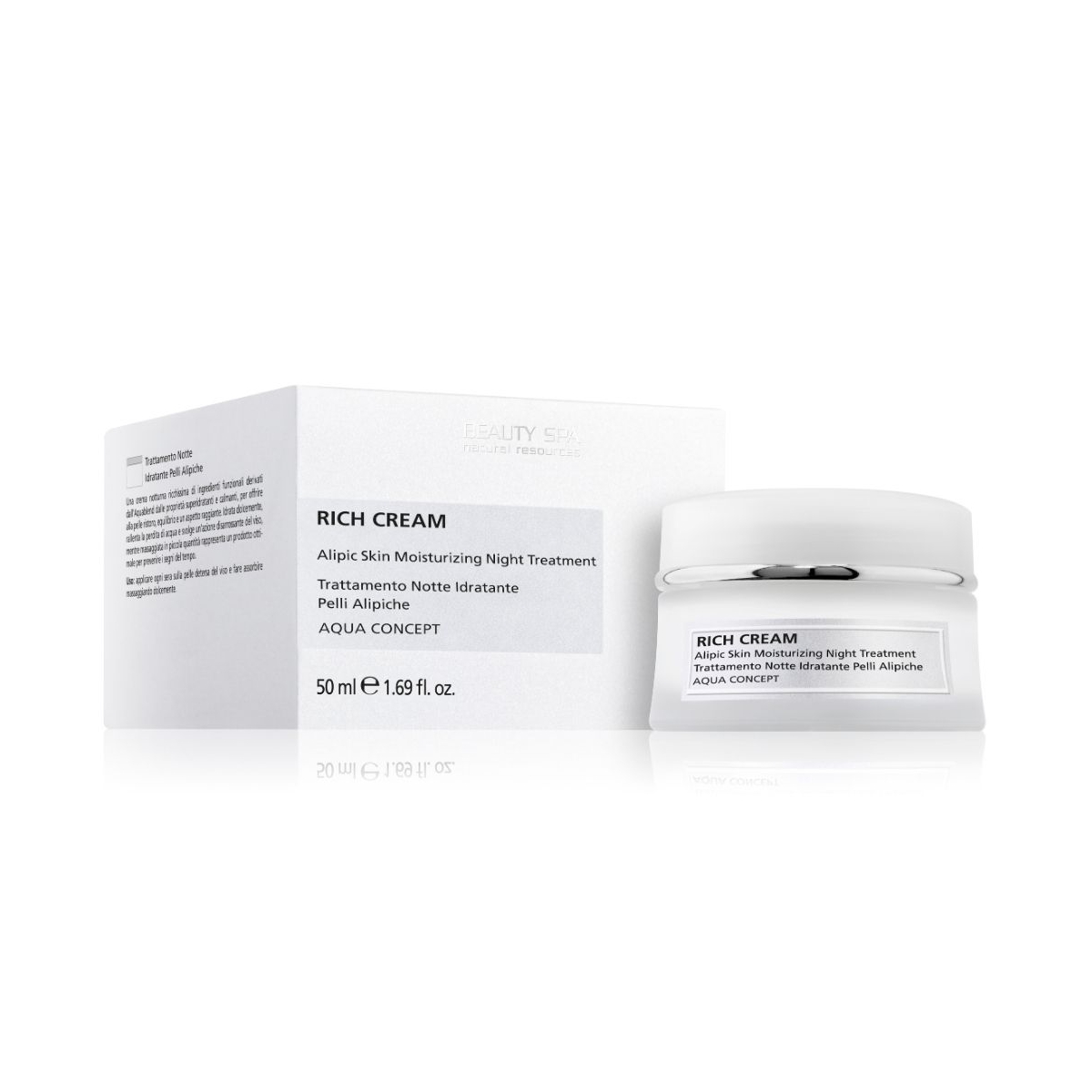 BEAUTY SPA ÖÖKREEM NIISUTAV VÄGA KUIVALE NAHALE 50ML - Tootepilt