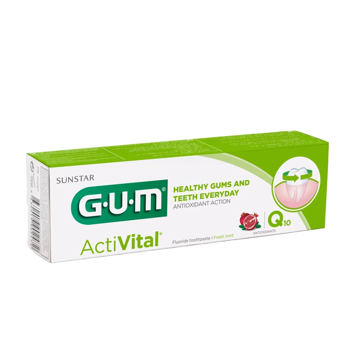 GUM HAMBAPASTA ACTIVITAL Q10 75ML - Tootepilt