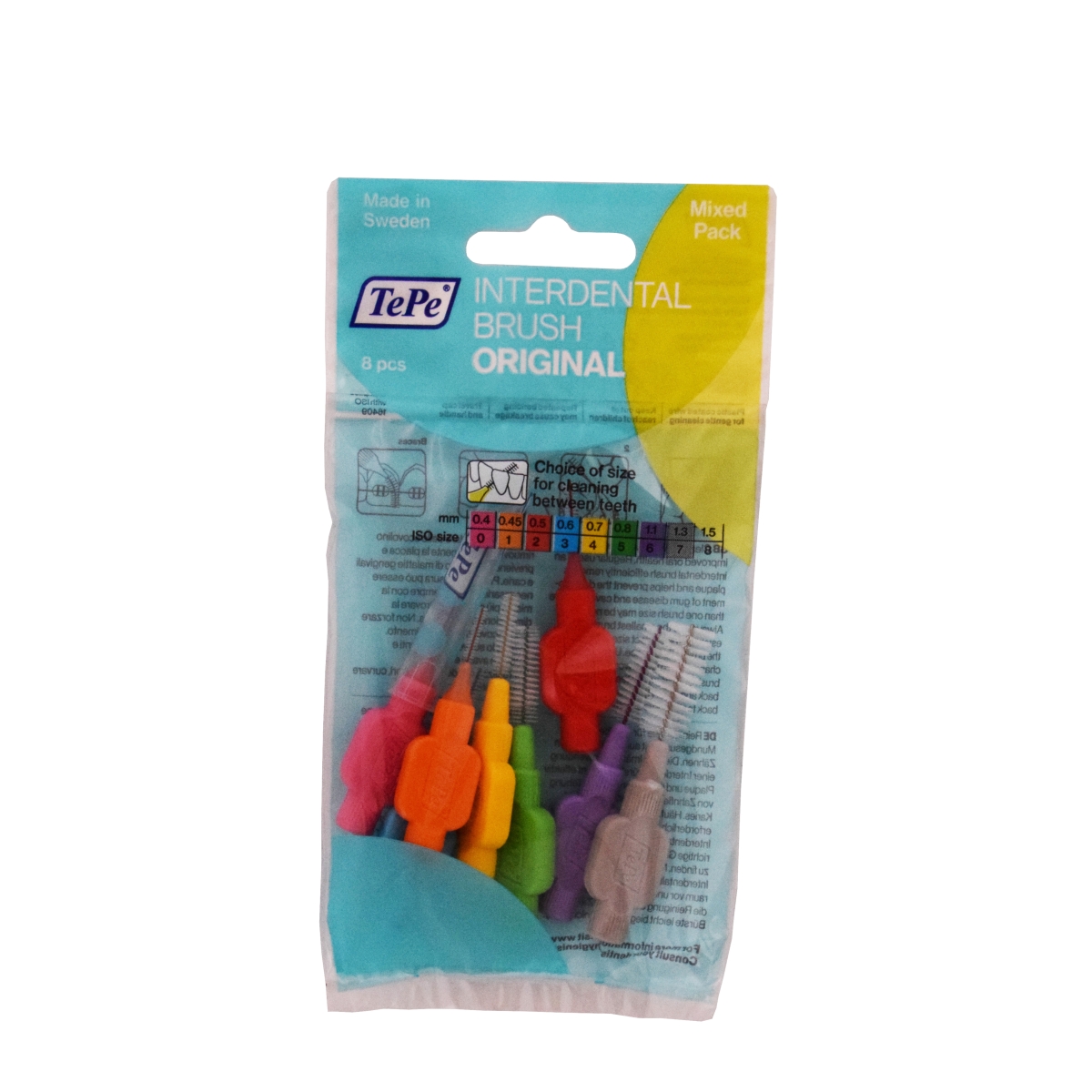 TEPE INTERDENTAALHARJAD SEGUPAKK N8 - Tootepilt