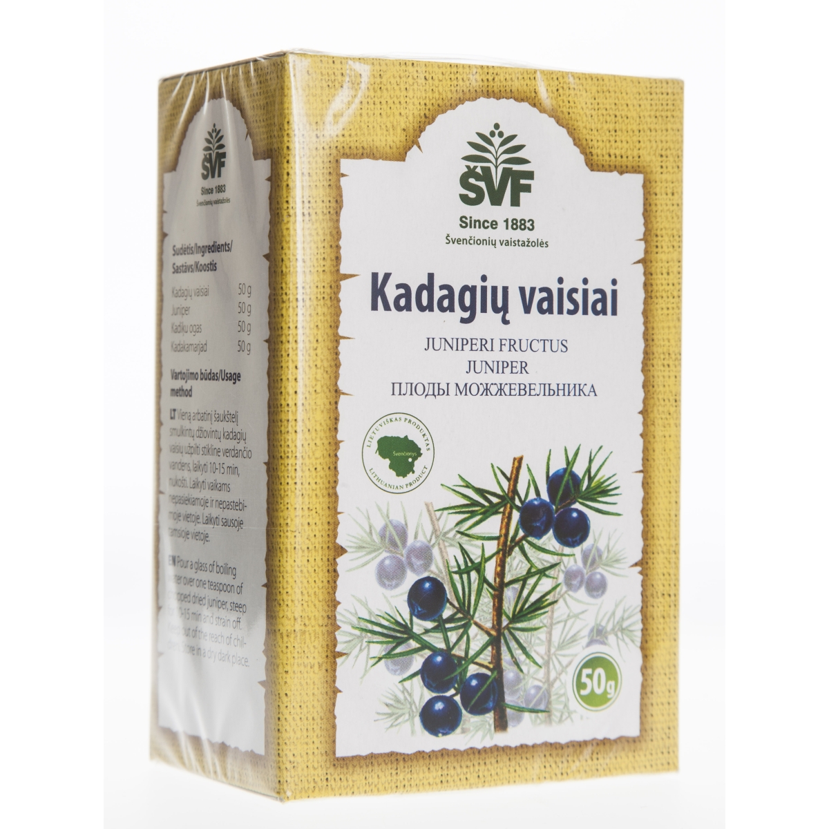 KADAKAMARJAD (JUNIPERI FRUCTUS) 50G - Tootepilt