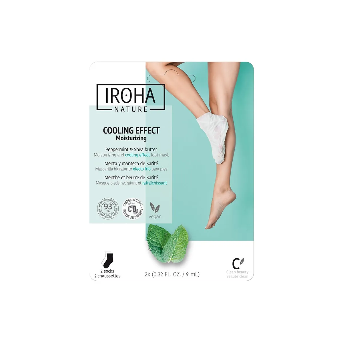 IROHA NATURE HOOLDAVAD SOKID JALGADELE PIPARMÜNDI N2 - Tootepilt