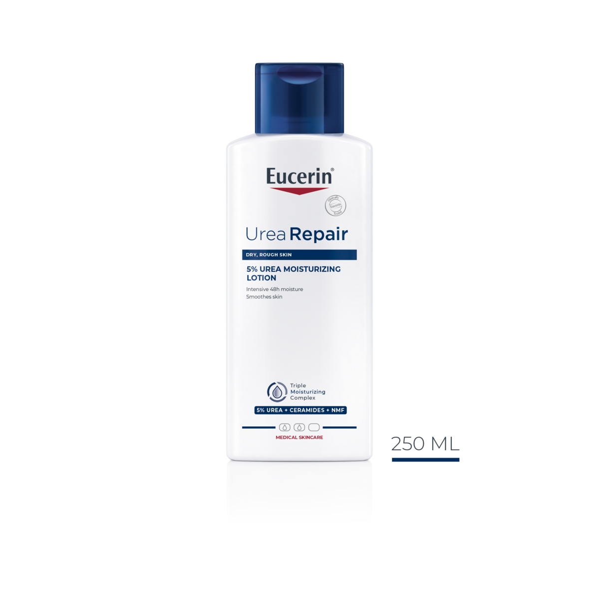 EUCERIN UREAREPAIR IHUPIIM KUIVALE NAHALE 5% UREA 250ML - Tootepilt