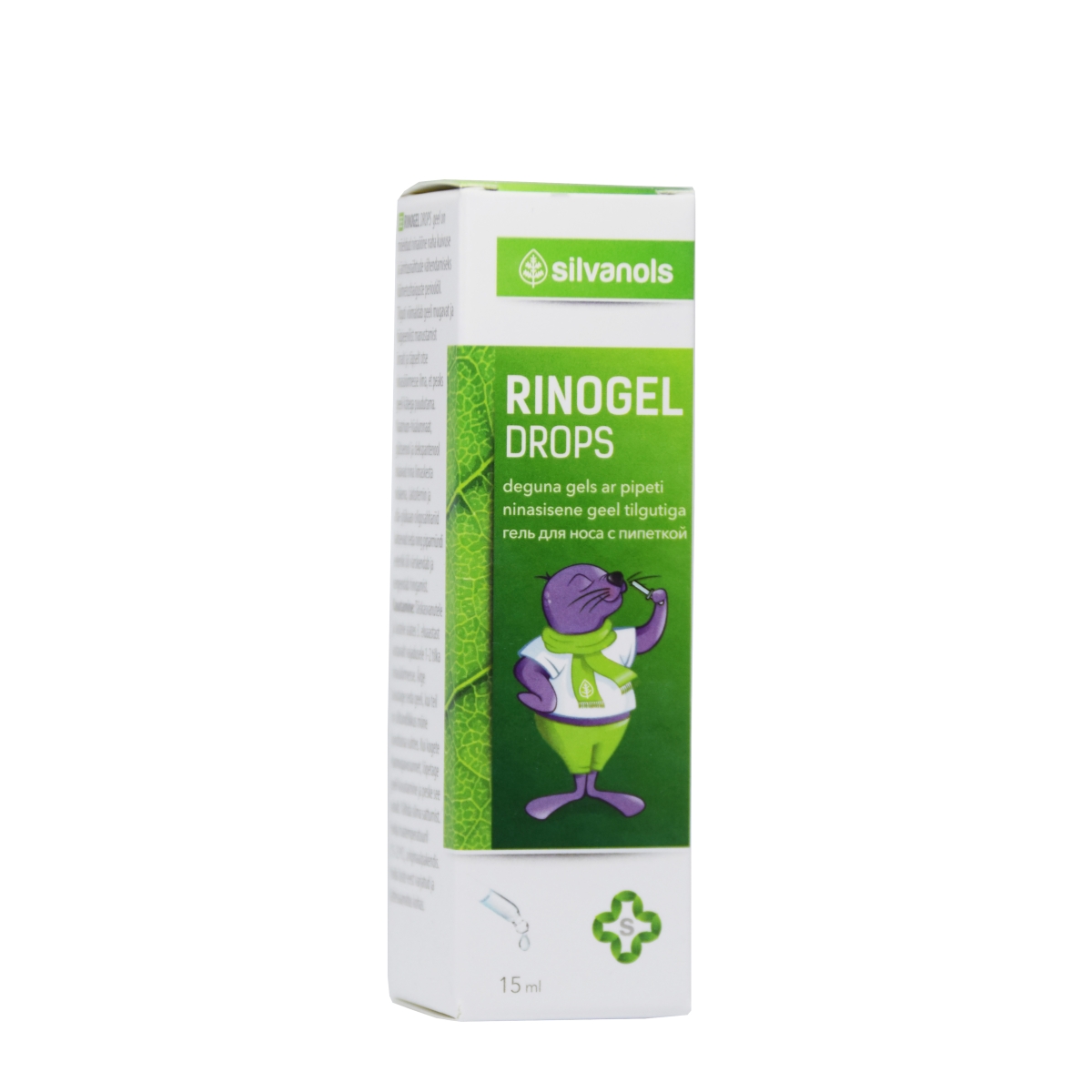 RINOGEL DROPS GEEL TILGUTIGA 15ML - Tootepilt