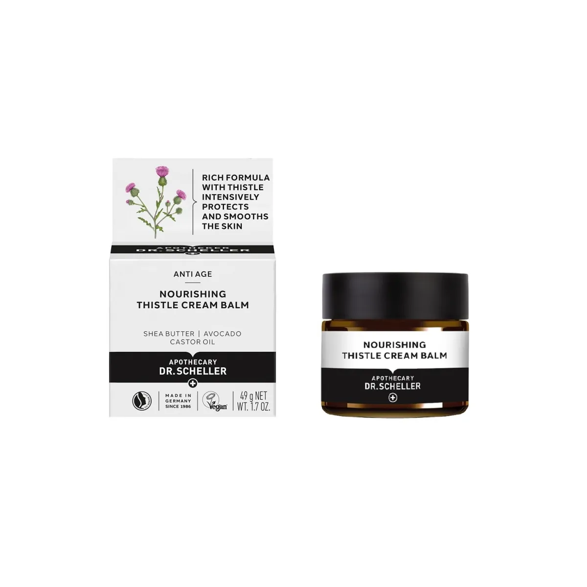 DR. SCHELLER KREEM-PALSAM TOITEV OHAKA ÕLIDEGA 50ML - Tootepilt