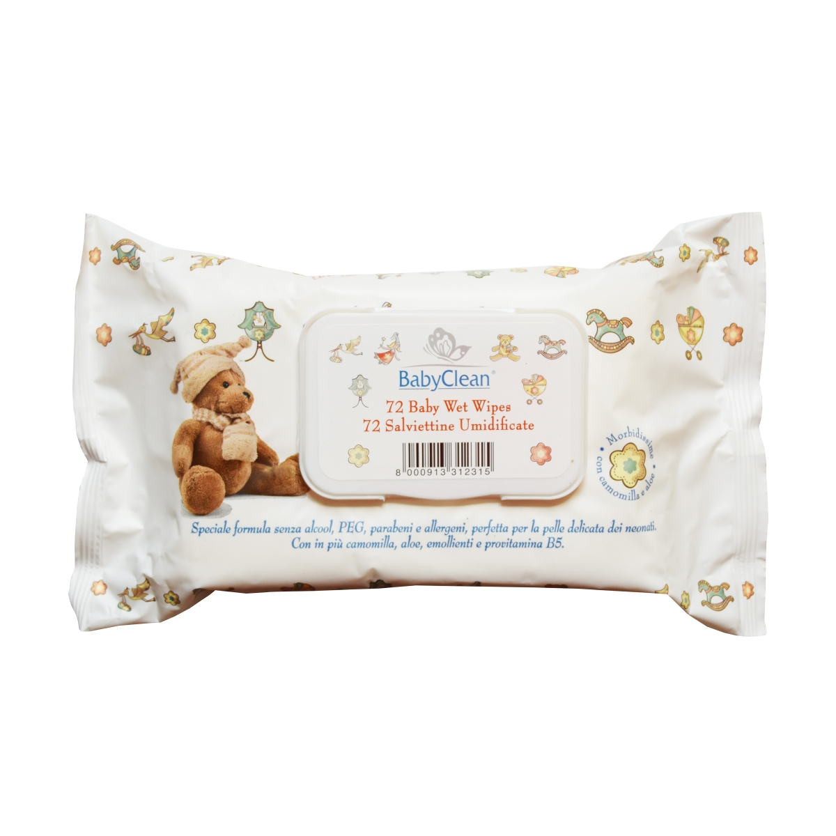 BABY CLEAN NIISKED SALVRÄTIKUD N72 (KAANEGA) - Tootepilt