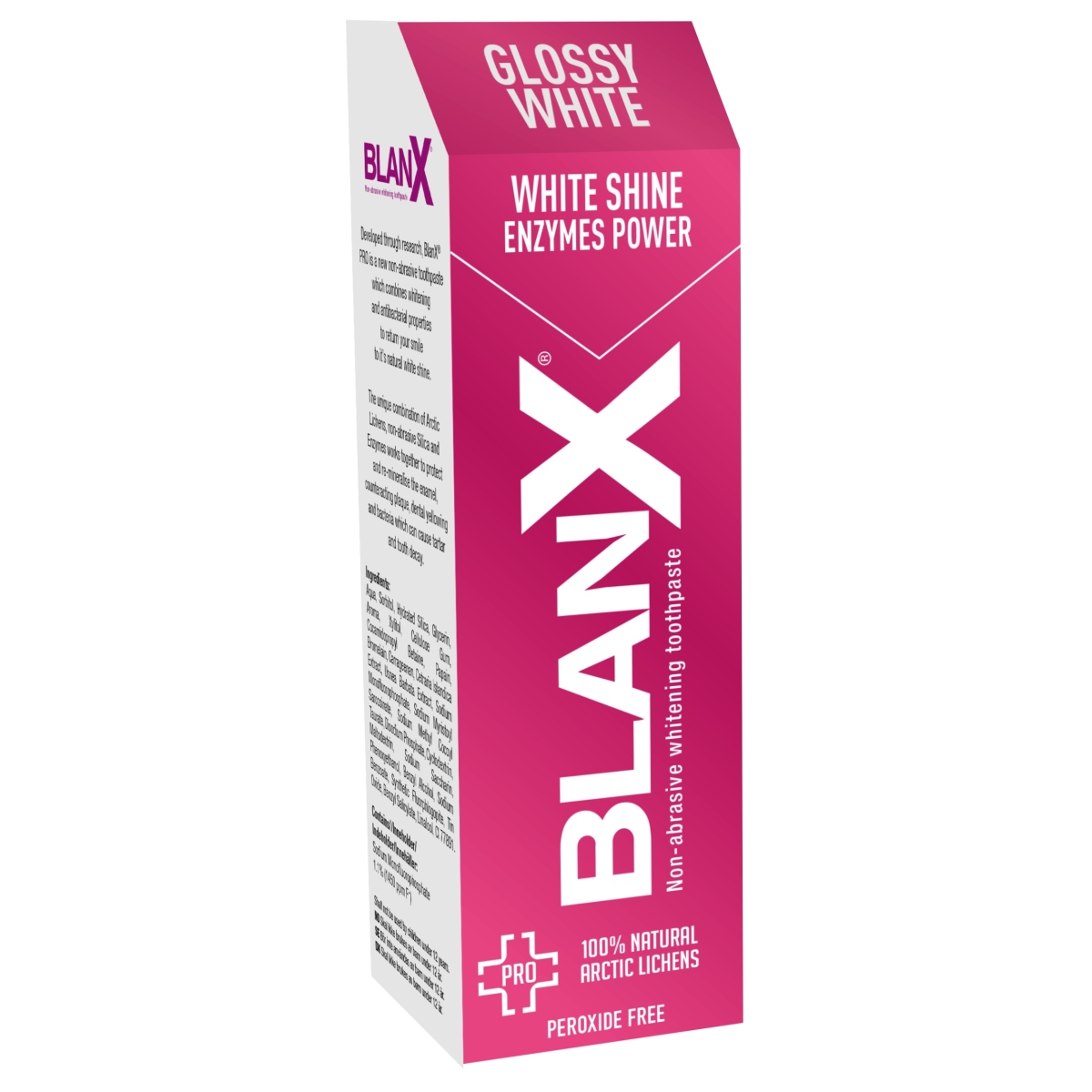 BLANX HAMBAPASTA PRO GLOSSY WHITE VALGENDAV 75ML - Tootepilt