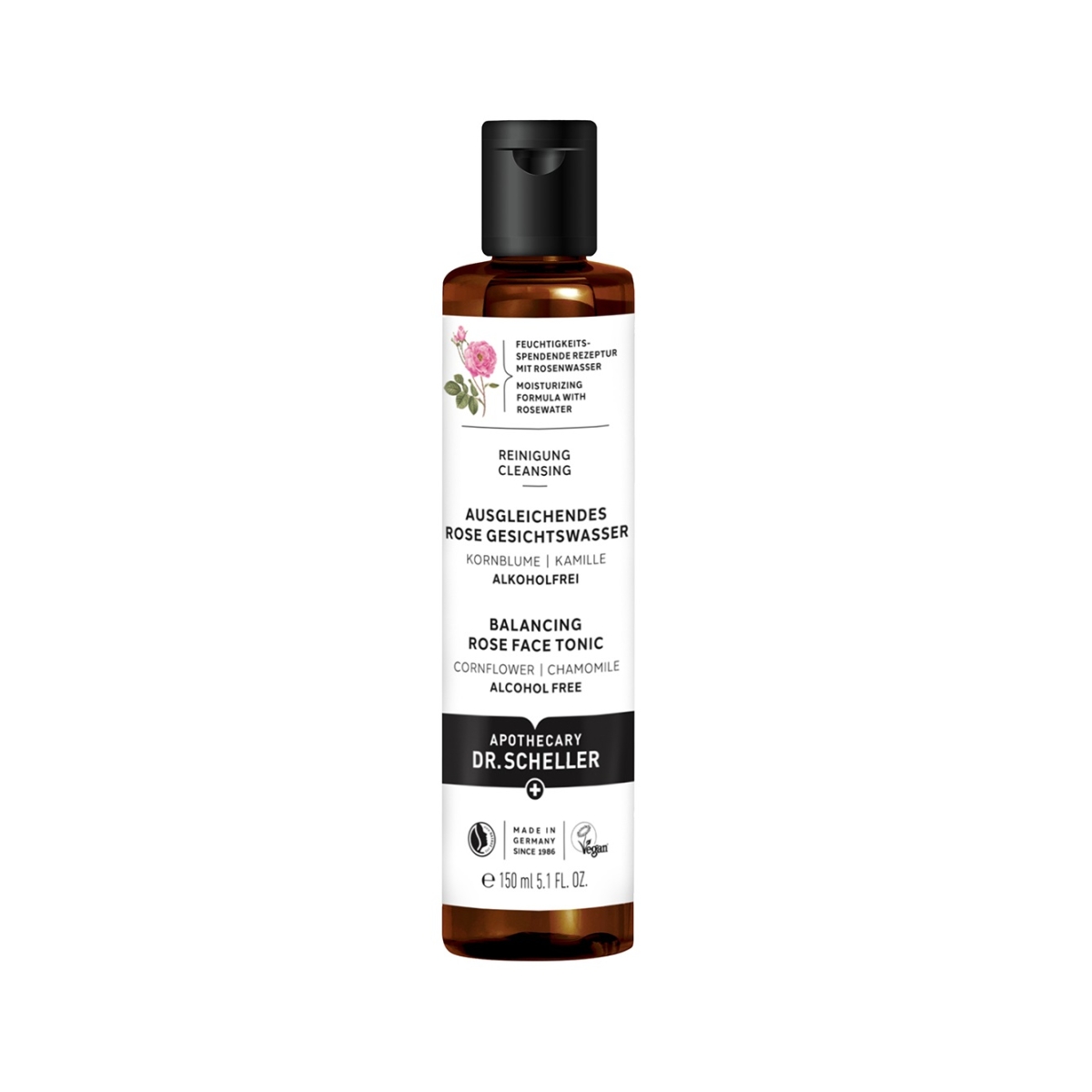 DR. SCHELLER NÄOTOONIK TASAKAALUSTAV ROOSI 150ML - Tootepilt