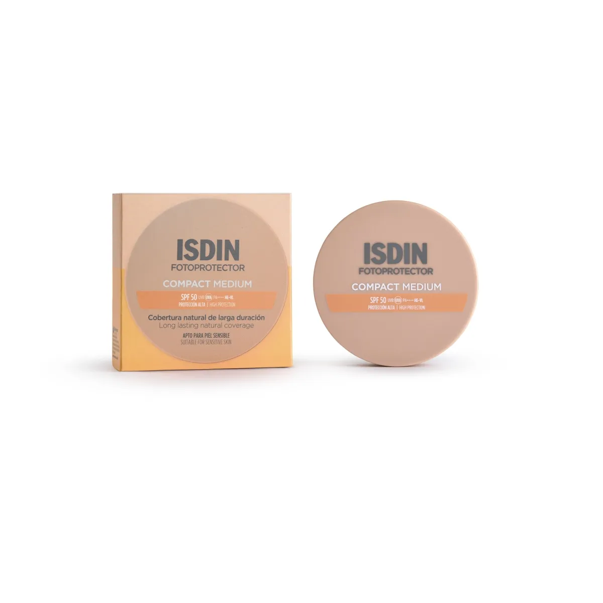 ISDIN SUN KOMPAKTPUUDERKREEM SPF50 (MEDIUM) 10G - Tootepilt 1