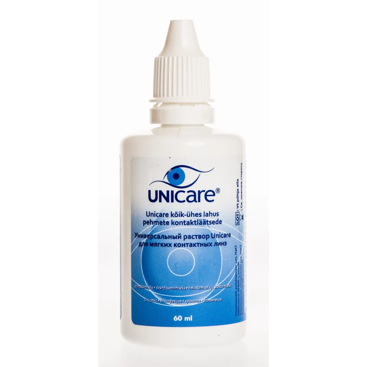 UNICARE ALL IN ONE 60ML (KONTAKTLÄÄTSEDE DES. LAHUS) - Tootepilt