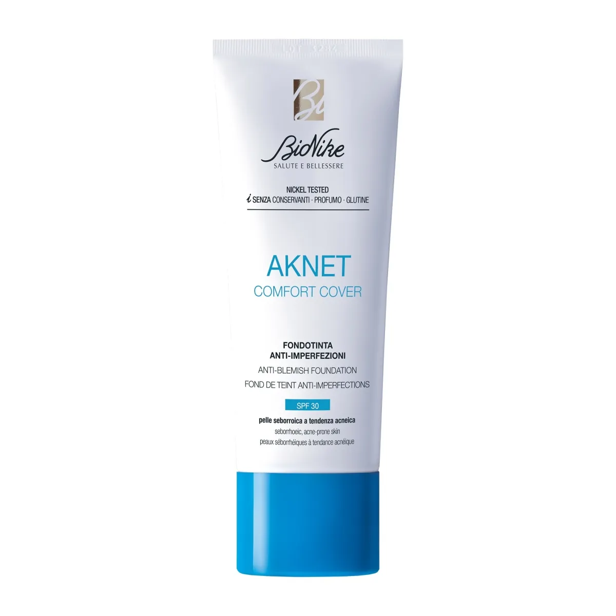 BIONIKE AKNET COMFORT COVER JUMESTUSKREEM SPF30 101 IVORIE 30ML - Tootepilt 1