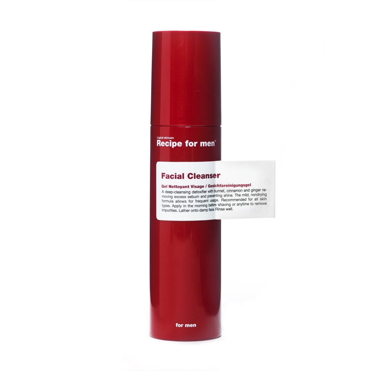 RECIPE FOR MEN NÄOPUHASTUSVAHEND 100ML - Tootepilt