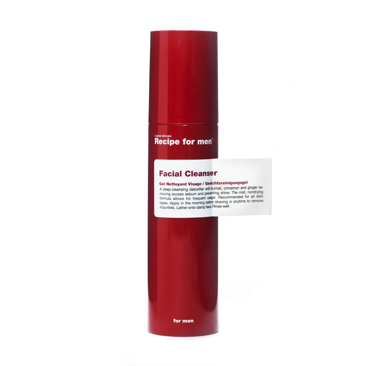 RECIPE FOR MEN NÄOPUHASTUSVAHEND 100ML - Tootepilt