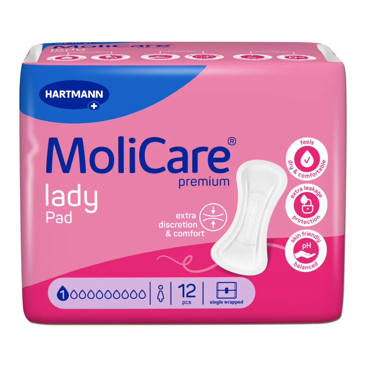 MOLICARE PAD LADY 1 TILK N12 - Tootepilt