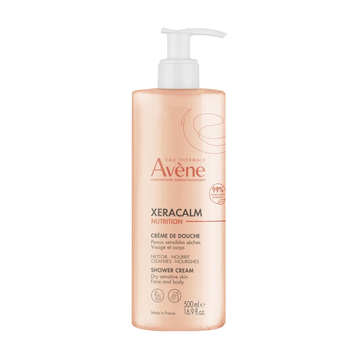 AVENE XERACALM NUTRITION DUSHIKREEM 500ML - Tootepilt 1