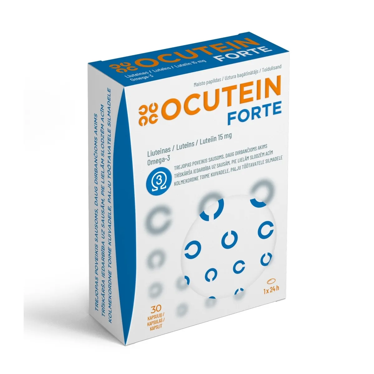 OCUTEIN FORTE KAPSLID N30 - Tootepilt