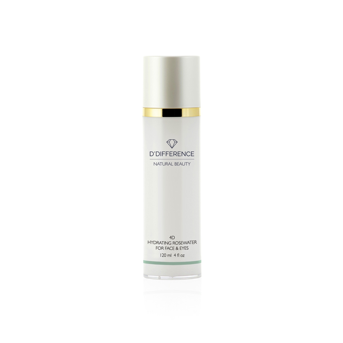 D`DIFFERENCE NATURAL BEAUTY 4D NÄO ROOSIVESI NIISUTAV 120ML - Tootepilt 1