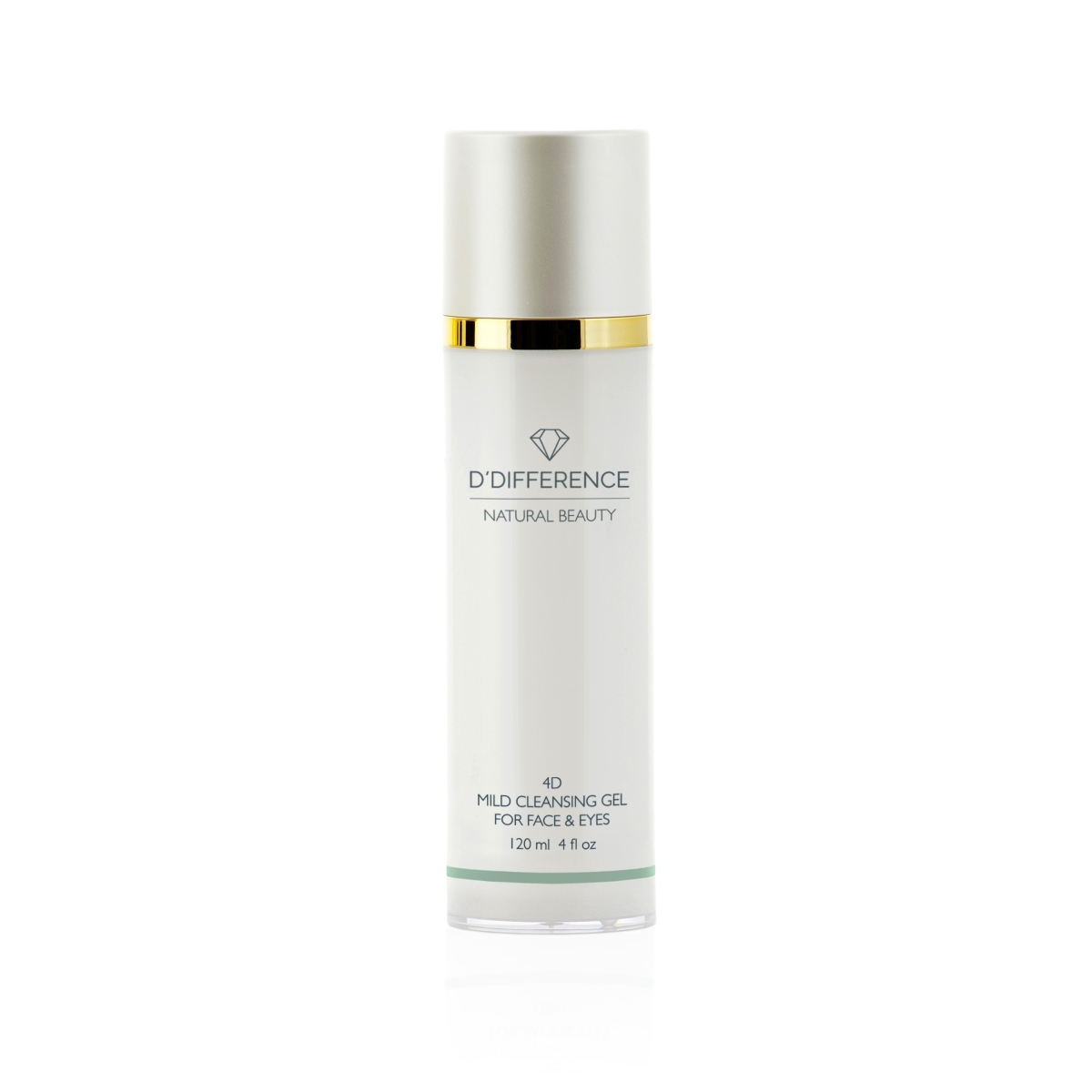 D`DIFFERENCE NATURAL BEAUTY 4D PUHASTUSGEEL NÄOLE 120ML - Tootepilt