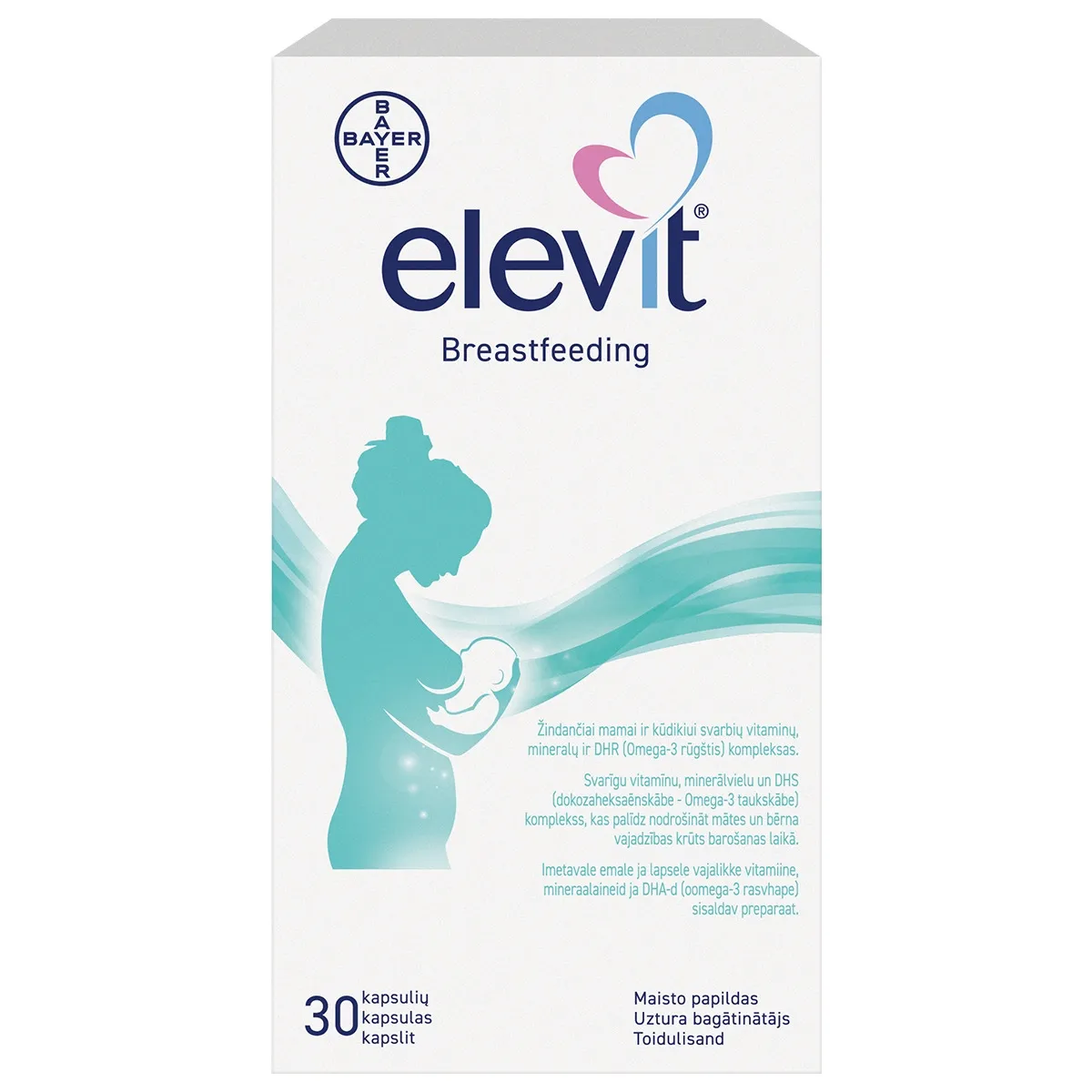 ELEVIT BREASTFEEDING KAPSLID N30 - Tootepilt
