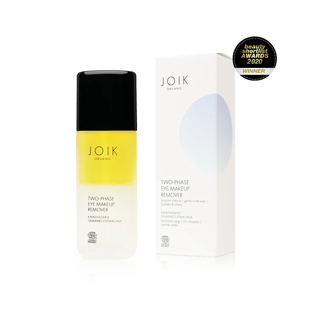 JOIK ORGANIC SILMAMEIGI EEMALDAJA KAHEFAASILINE 100ML - Tootepilt