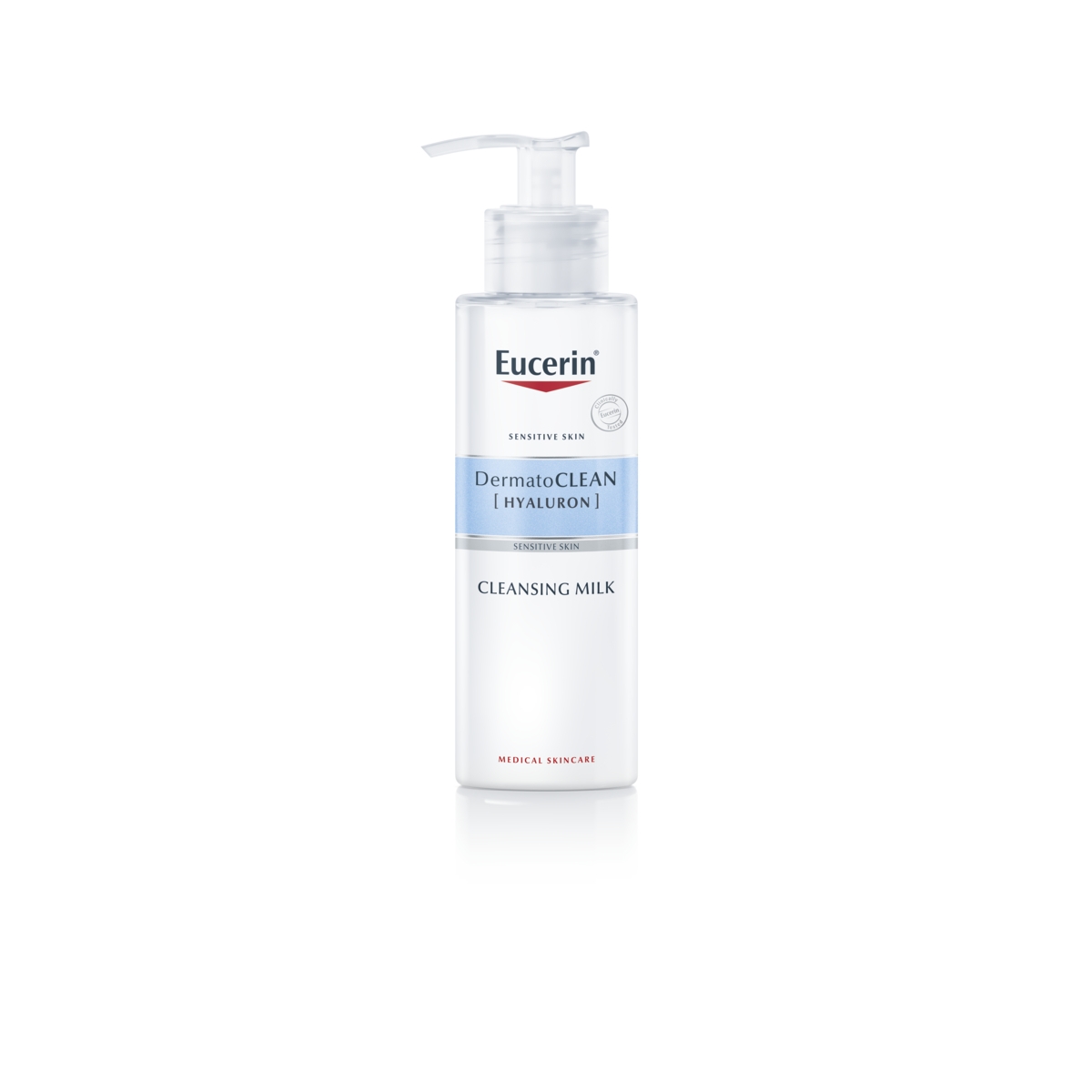 EUCERIN DERMATOCLEAN NÄOPUHASTUSPIIM TUNDLIKULE NAHALE 200ML - Tootepilt