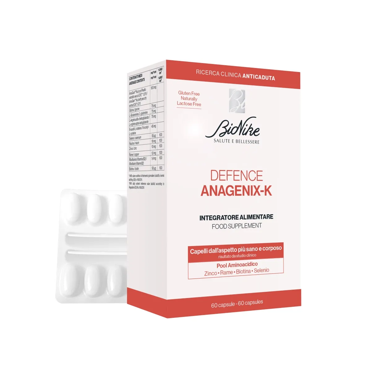 BIONIKE ANAGENIX-K VITAMIINID JUUSTELE CAPS N60 - Tootepilt