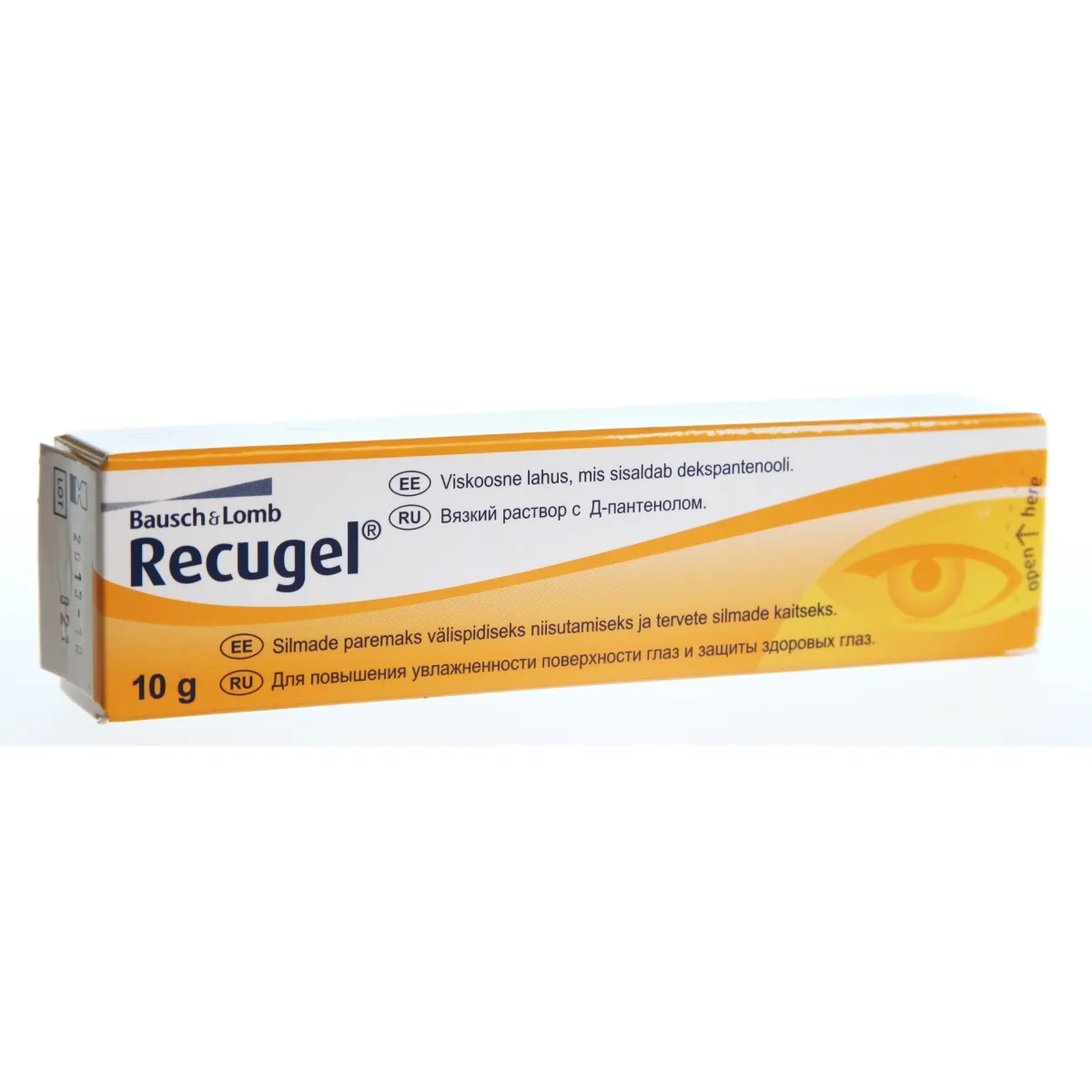 RECUGEL SILMAGEEL 10G - Tootepilt