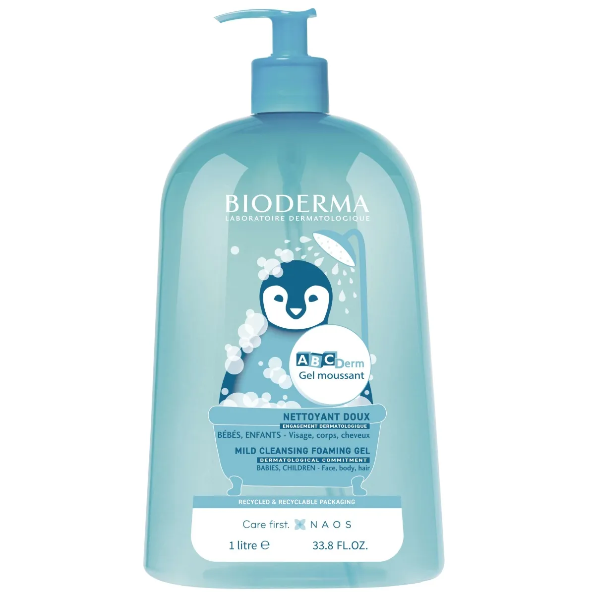 BIODERMA ABCDERM DUSHIGEEL 1000ML - Tootepilt