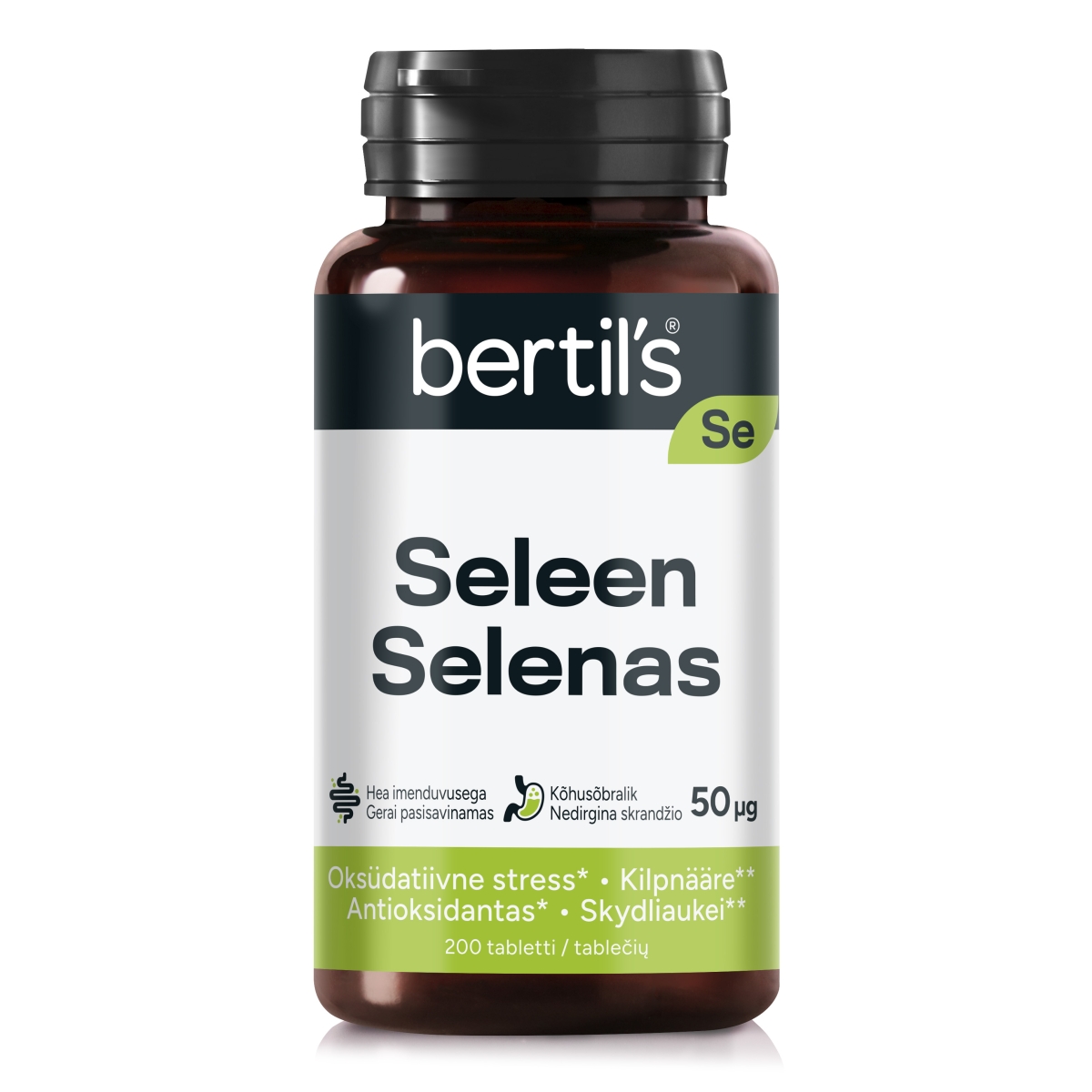 BERTILS SELEEN TBL 50MCG N200 - Tootepilt