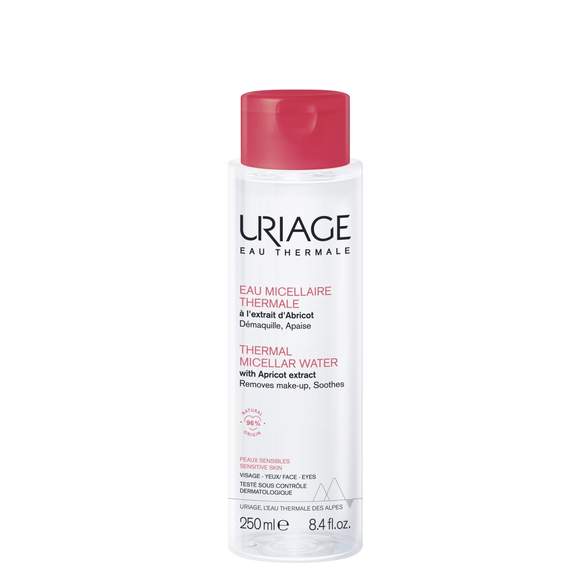 URIAGE MITSELLAARVESI TUNDLIKULE NAHALE 250ML - Tootepilt