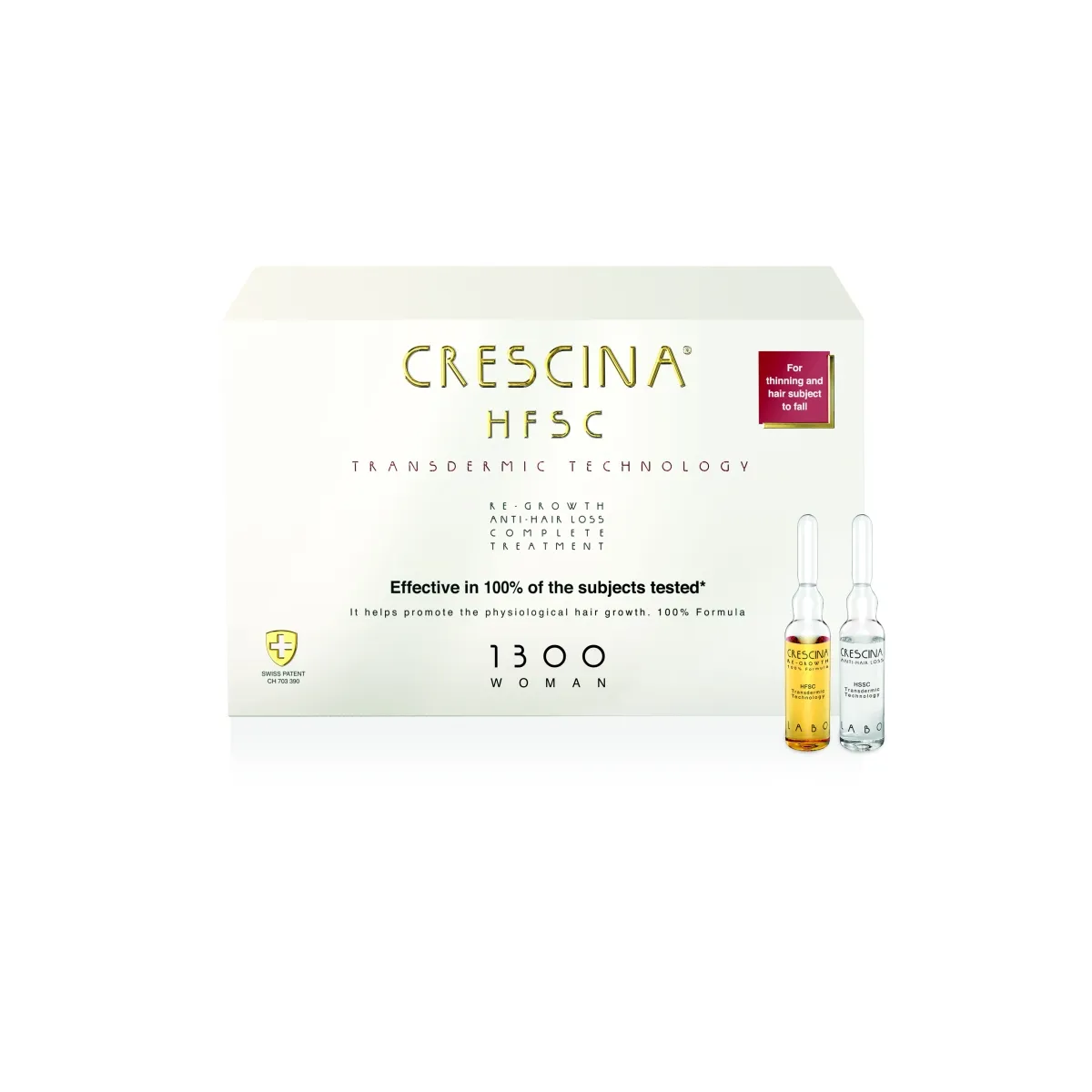 CRESCINA TRANSDERMIC AMPULLID HFSC 1300 NAISED 3,5ML N20+N20 - Tootepilt