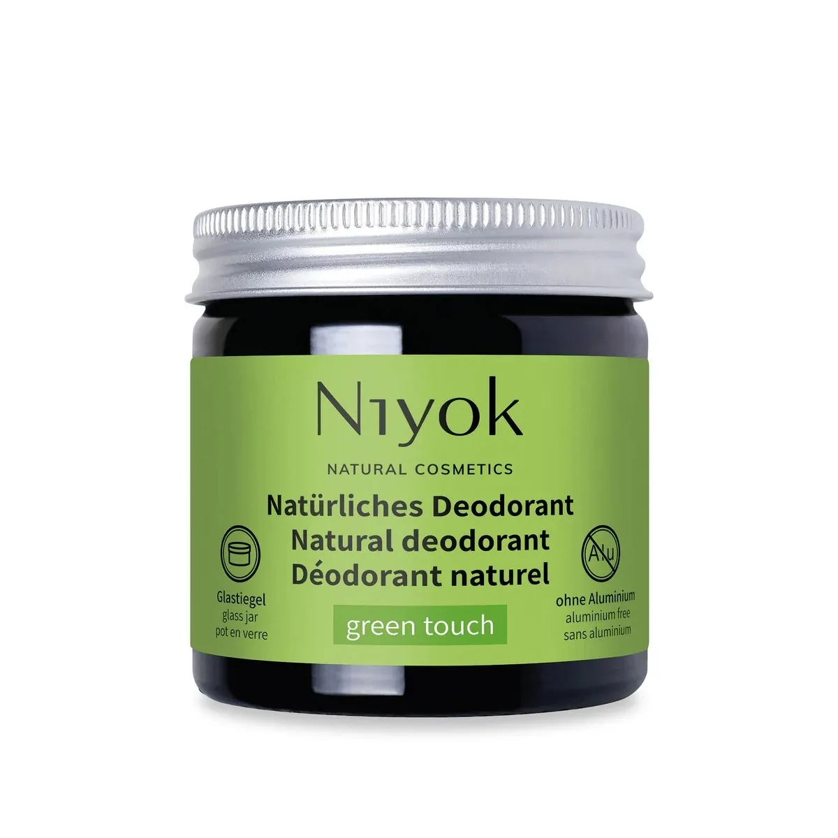NIYOK KREEMDEODORANT GREEN TOUCH 40ML - Tootepilt
