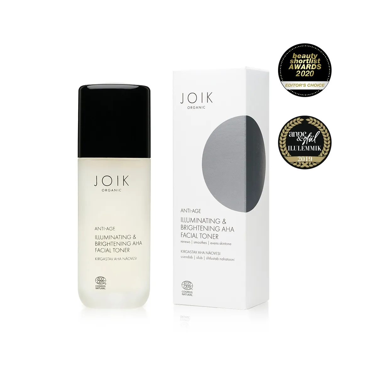 JOIK ORGANIC NÄOVESI NAHKA UUENDAV AHA 100ML - Tootepilt