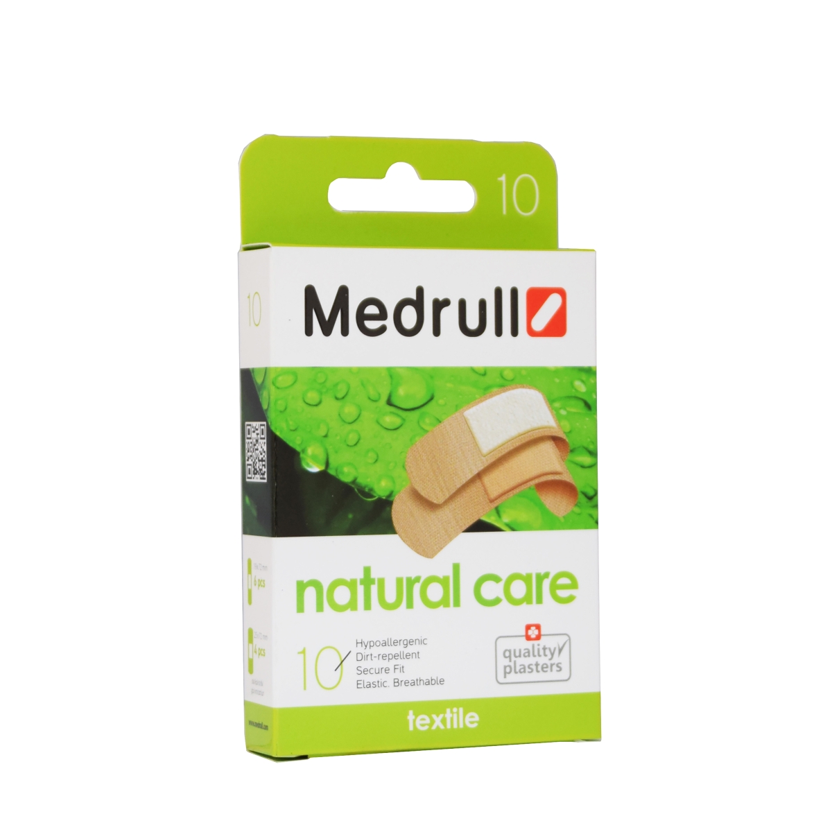 MEDRULL PLAASTER NATURAL CARE TEKSTIIL N10 - Tootepilt
