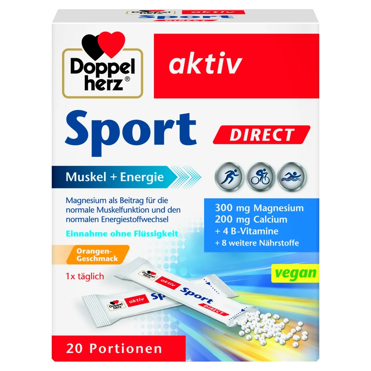 DOPPELHERZ AKTIV SPORT DIRECT N20 - Tootepilt