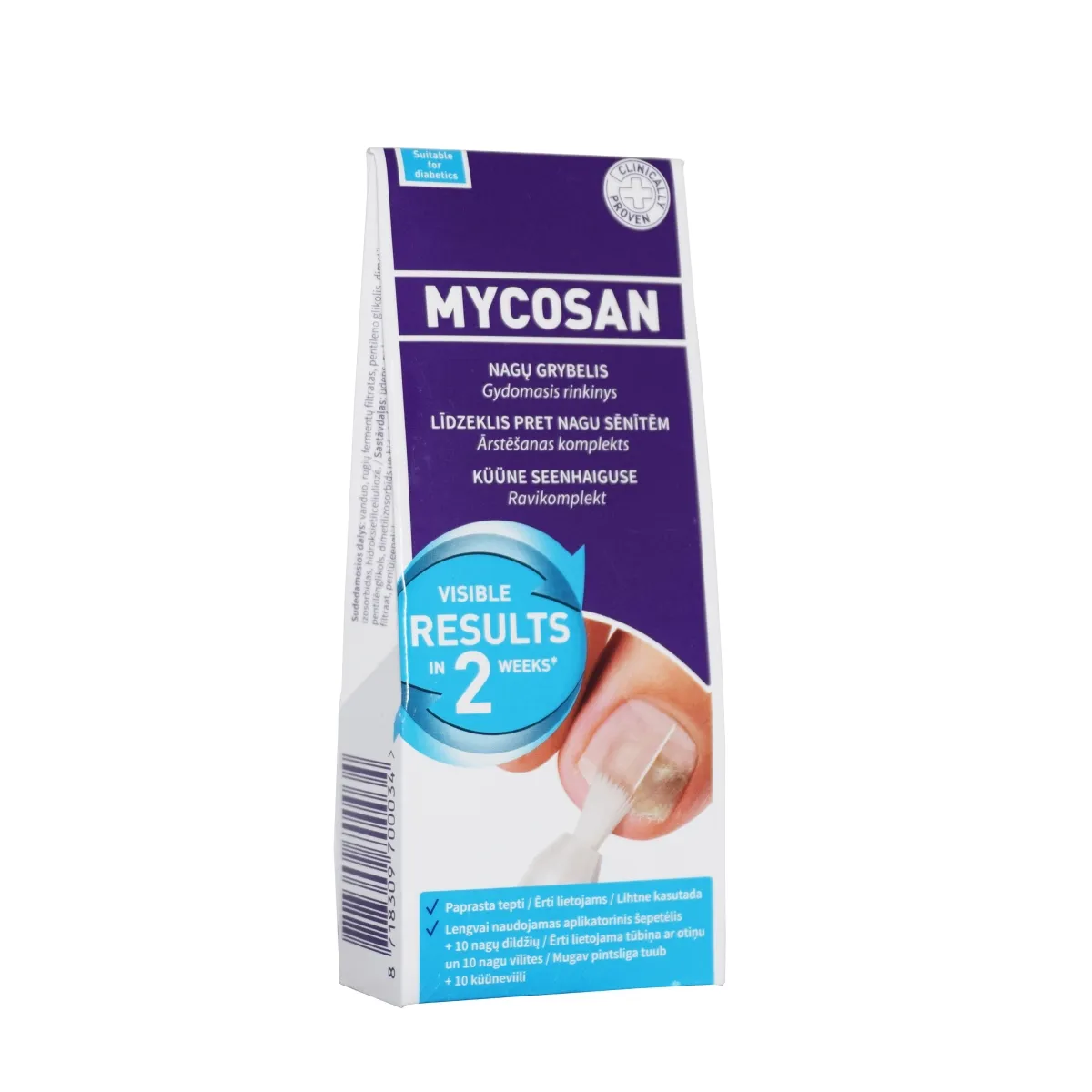 MYCOSAN SEERUM KÜÜNTELE 5ML - Tootepilt