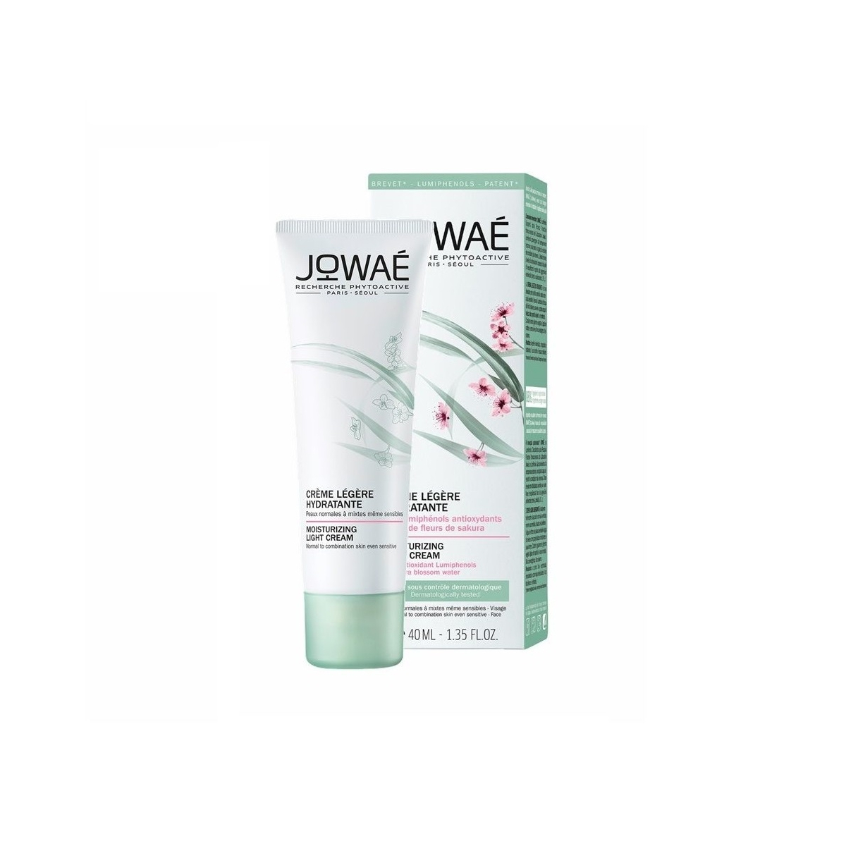 JOWAÉ NÄOKREEM KERGE JA NIISUTAV 40ML - Tootepilt 1