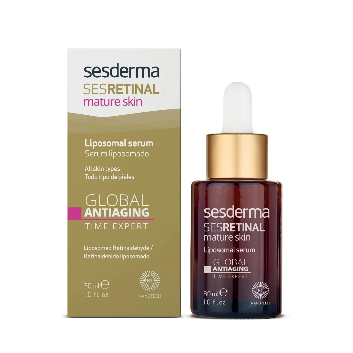 SESDERMA SESRETINAL MATURE SEERUM KÜPSELE NAHALE 30ML - Tootepilt