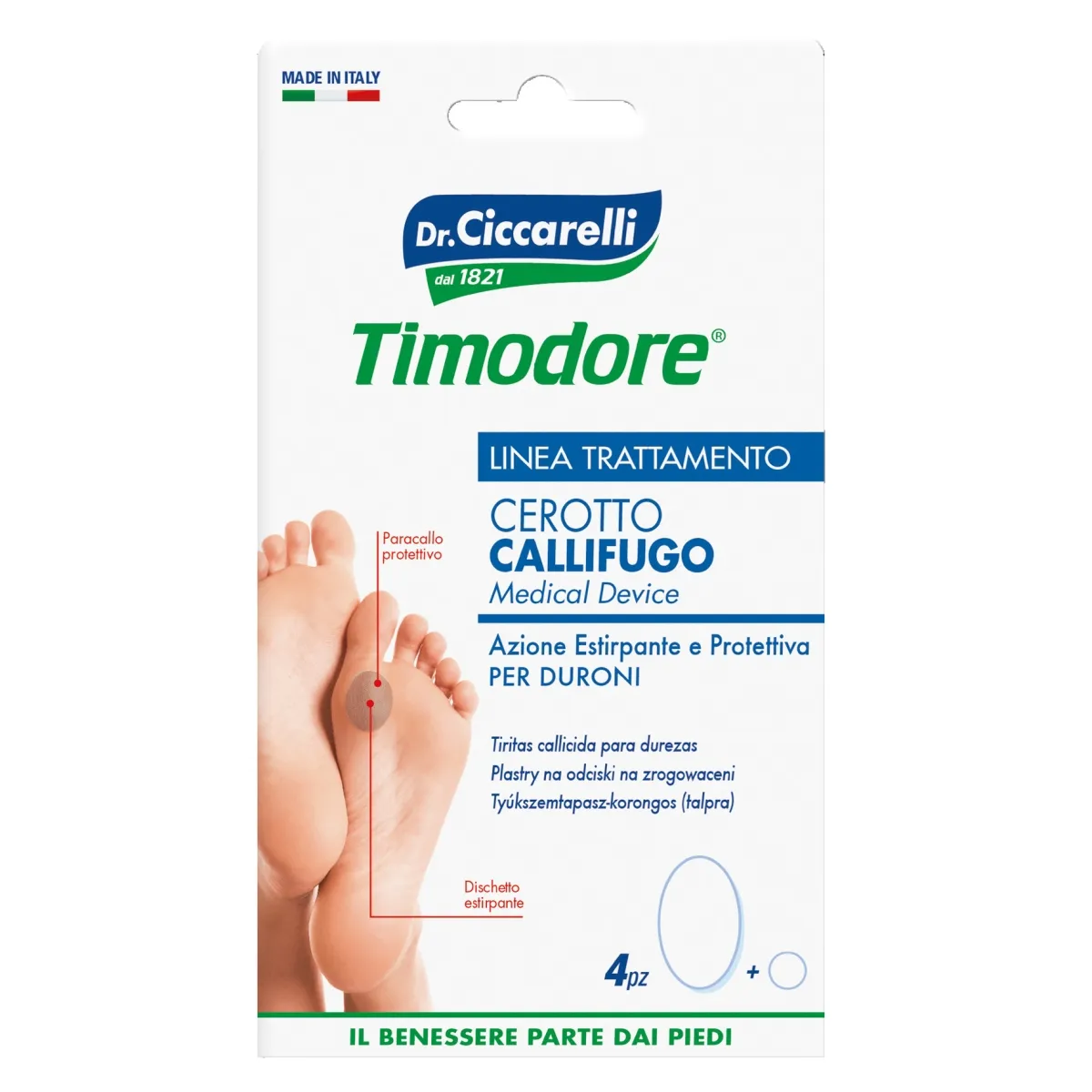 CICCARELLI KONNASILMA EEMALDAJA+KAITSEPLAASTER N4 - Tootepilt