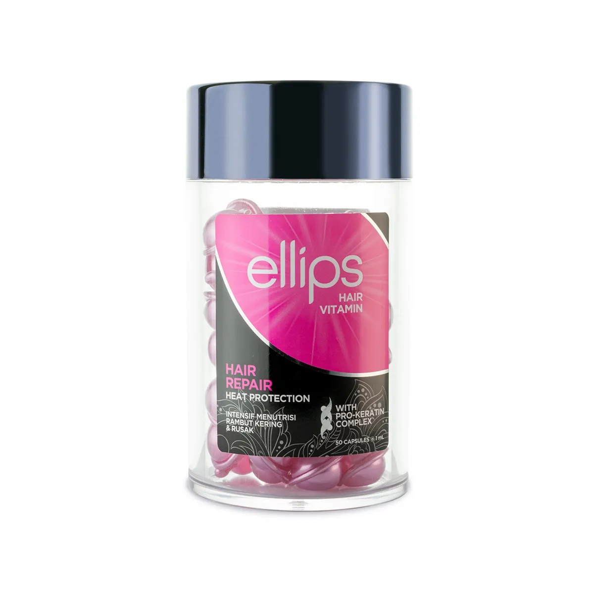 ELLIPS HAIR REPAIR JUUKSEVITAMIINID PEALEMÄÄRITAVAD 1ML N50 - Tootepilt