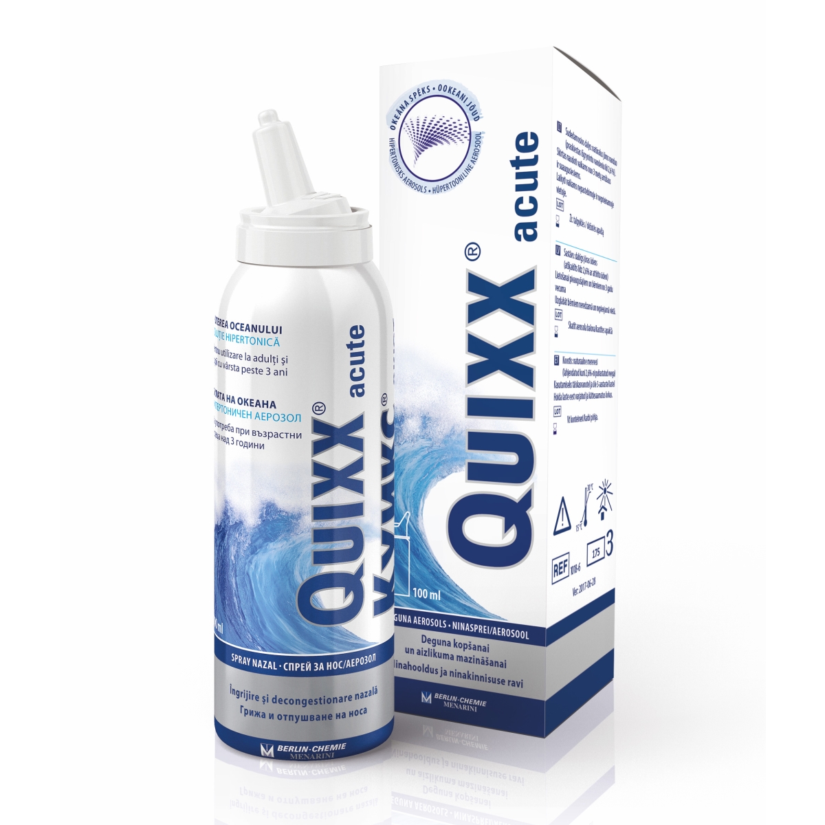 QUIXX ACUTE NASAL SPRAY 100ML - Tootepilt