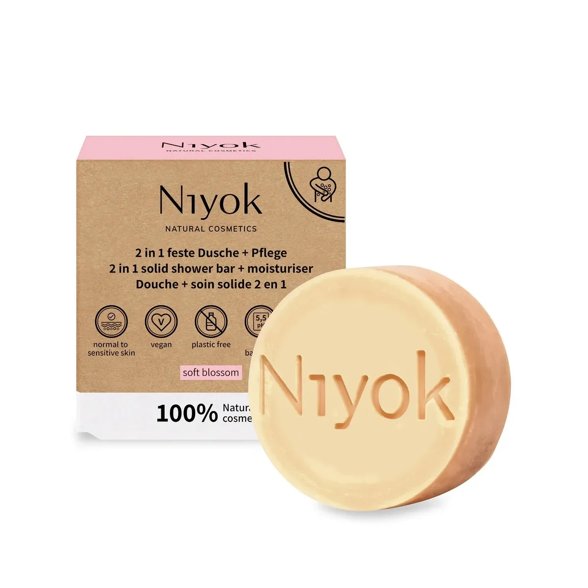 NIYOK TAHKE DUSHIGEEL+NIISUTAJA SOFT BLOSSOM 80G - Tootepilt