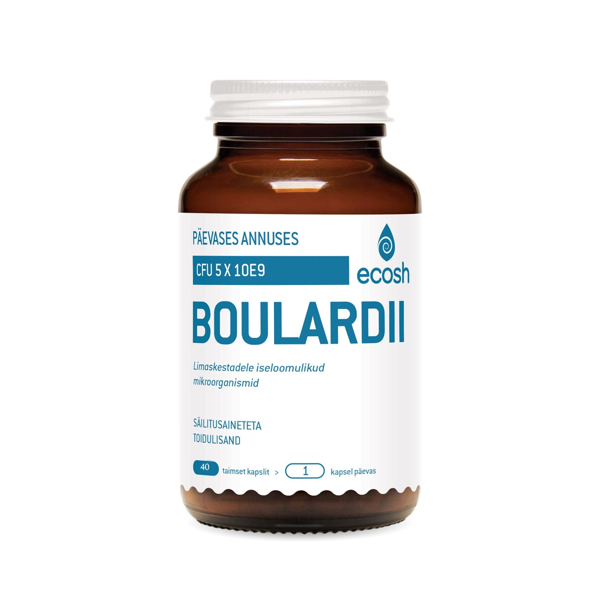 ECOSH BOULARDII KAPSLID 250MG N40 - Tootepilt